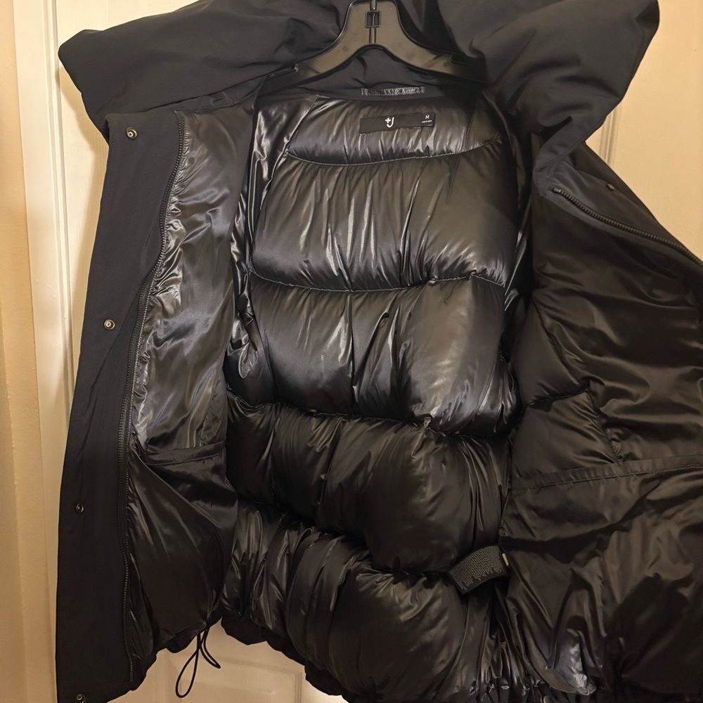 NWT UNIQLO x JIL SANDER hybrid down jacket black - Picture 6 of 13